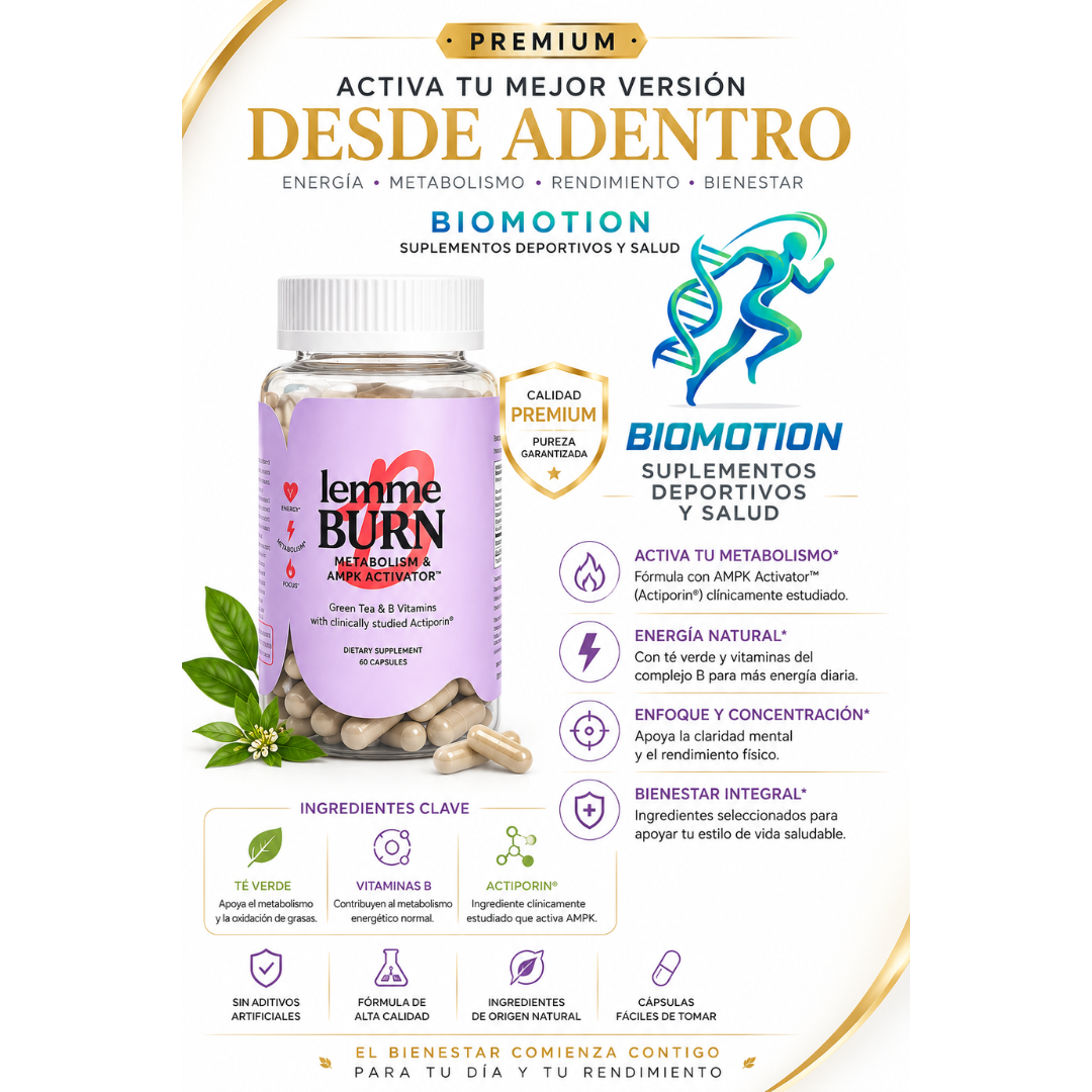 Lemme BURN 60 Cápsulas|Bienestar Metabólico