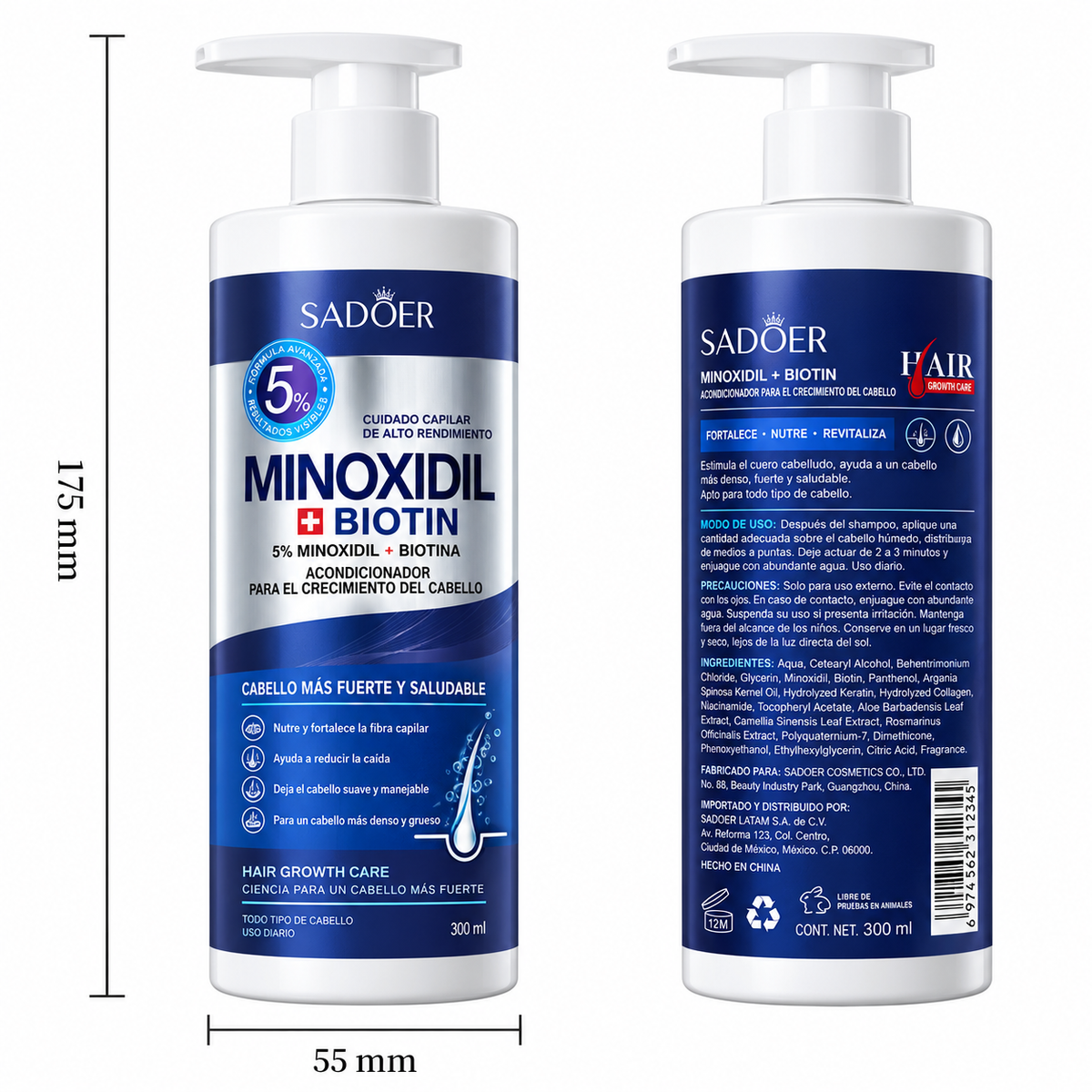 Dúo Capilar Minoxidil 5%